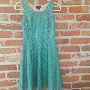 Cute Summer Green Vintage Cocktail Dress